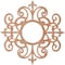 Ekena Millwork Dijon Wood Fretwork Pierced Ceiling Medallion, Cherry, 20"OD x 6 1/2"ID x 3/8"T CMWP20X20X0375DICH - alternate 4